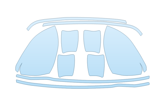 PAINT PROTECTION KIT - 2027 BUICK ENCORE GX ESSENCE MIRRORS and DOOR CUPS DOOR EDGES - PRECUT PPF CLEAR BRA WRAP