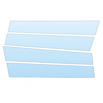 PAINT PROTECTION KIT - 2025 BUICK ENCORE GX ESSENCE B PILLARS - PRECUT PPF CLEAR BRA WRAP