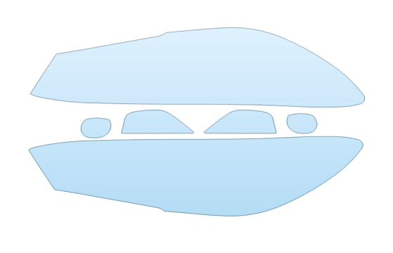 PAINT PROTECTION KIT - 2027 BUICK ENCORE GX ESSENCE HEADLIGHTS FOGLIGHTS - PRECUT PPF CLEAR BRA WRAP