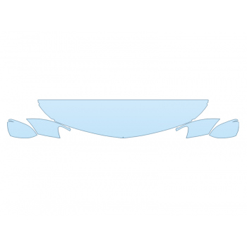 PAINT PROTECTION KIT - 2025 BUICK ENCORE GX PREFERRED HOOD FENDERS MIRRORS 18 INCH WRAPPED EDGES - PRECUT PPF CLEAR BRA WRAP