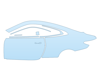Precut PPF Kit – Clear Bra Paint Protection Film PAINT PROTECTION KIT - 2025 BUICK ENCORE GX PREFERRED B PILLARS - PRECUT PPF CLEAR BRA WRAP
