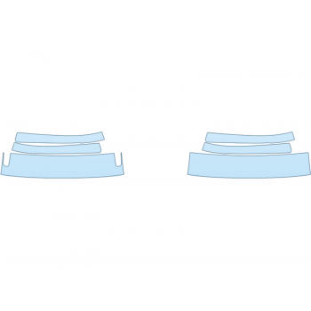 PAINT PROTECTION KIT - 2025 BUICK ENCORE GX PREFERRED ROOF PILLARS - PRECUT PPF CLEAR BRA WRAP