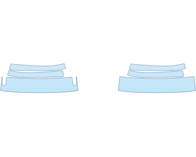 Precut PPF Kit – Clear Bra Paint Protection Film PAINT PROTECTION KIT - 2025 BUICK ENCORE GX PREFERRED ROOF PILLARS - PRECUT PPF CLEAR BRA WRAP