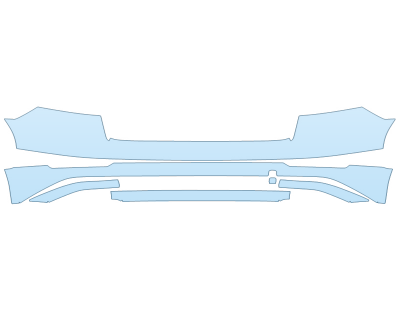 PAINT PROTECTION KIT - 2025 AUDI SQ8 PREMIUM REAR BUMPER - PRECUT PPF CLEAR BRA WRAP