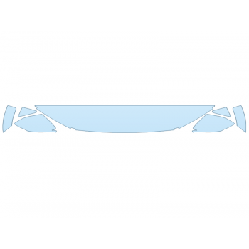 PAINT PROTECTION KIT - 2025 AUDI SQ8 PREMIUM HOOD FENDERS MIRRORS 12 INCH WRAPPED EDGES - PRECUT PPF CLEAR BRA WRAP