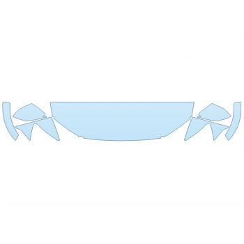 PAINT PROTECTION KIT - 2025 AUDI SQ8 PREMIUM HOOD FENDERS MIRRORS 18 INCH WRAPPED EDGES - PRECUT PPF CLEAR BRA WRAP