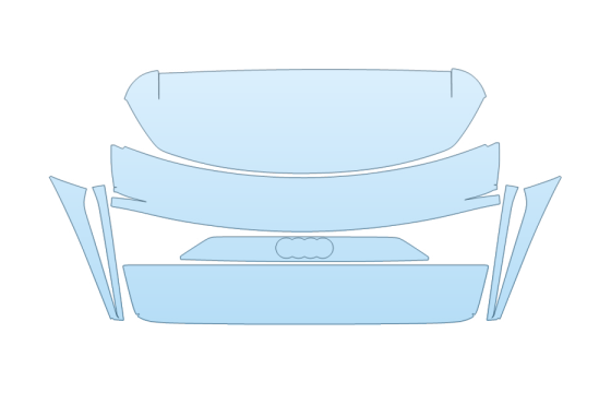 PAINT PROTECTION KIT - 2027 AUDI SQ8 PREMIUM FULL REAR HATCH - PRECUT PPF CLEAR BRA WRAP