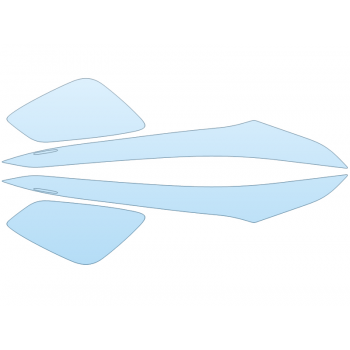 PAINT PROTECTION KIT - 2025 BUICK ENVISION AVENIR HEADLIGHTS FOGLIGHTS - PRECUT PPF CLEAR BRA WRAP