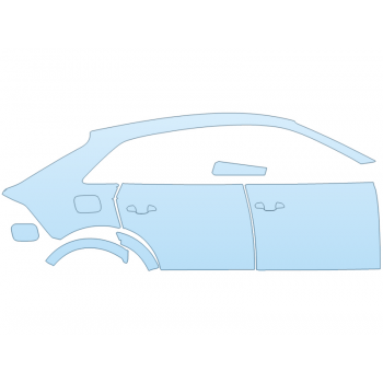 PAINT PROTECTION KIT - 2025 AUDI SQ8 PRESTIGE FULL PASSENGER SIDE - PRECUT PPF CLEAR BRA WRAP