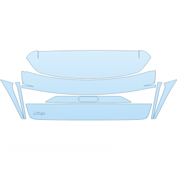PAINT PROTECTION KIT - 2025 AUDI SQ8 PRESTIGE FULL REAR HATCH W BADGE - PRECUT PPF CLEAR BRA WRAP