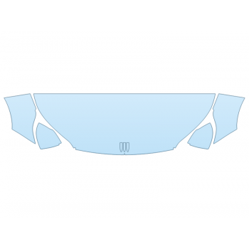 PAINT PROTECTION KIT - 2025 BUICK ENVISION SPORT TOURING HOOD FENDERS MIRRORS 24 INCH WRAPPED EDGES - PRECUT PPF CLEAR BRA WRAP