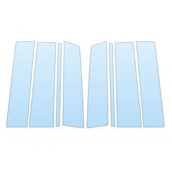 PAINT PROTECTION KIT - 2025 CHEVROLET TAHOE HIGH COUNTRY PILLARS - PRECUT PPF CLEAR BRA WRAP