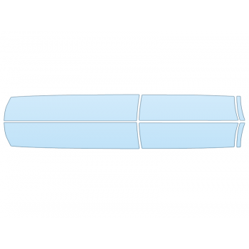 PAINT PROTECTION KIT - 2025 CHEVROLET TAHOE HIGH COUNTRY ROCKERS - PRECUT PPF CLEAR BRA WRAP