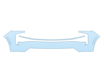 PAINT PROTECTION KIT - 2025 CHEVROLET TAHOE LS BUMPER - PRECUT PPF CLEAR BRA WRAP