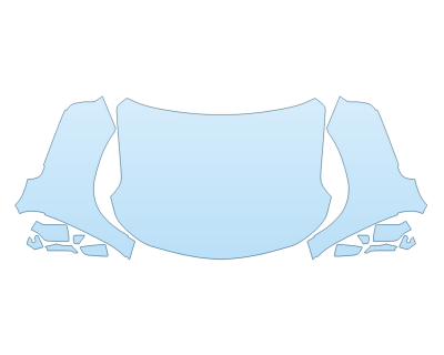 PAINT PROTECTION KIT - 2025 CHEVROLET TAHOE LS HOOD FENDERS MIRRORS FULL - PRECUT PPF CLEAR BRA WRAP