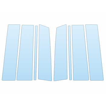 PAINT PROTECTION KIT - 2025 CHEVROLET TAHOE LS PILLARS - PRECUT PPF CLEAR BRA WRAP