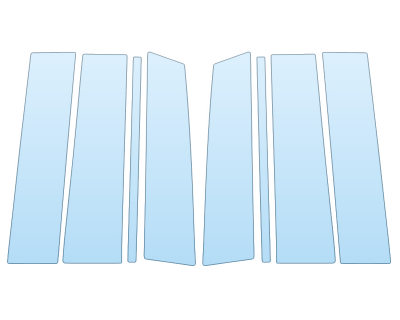 PAINT PROTECTION KIT - 2025 CHEVROLET TAHOE LS PILLARS - PRECUT PPF CLEAR BRA WRAP