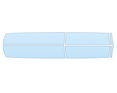 PAINT PROTECTION KIT - 2025 CHEVROLET TAHOE LS ROCKERS - PRECUT PPF CLEAR BRA WRAP