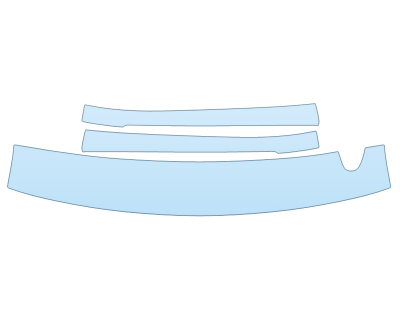 PAINT PROTECTION KIT - 2025 CHEVROLET TAHOE LS ROOF PILLARS - PRECUT PPF CLEAR BRA WRAP