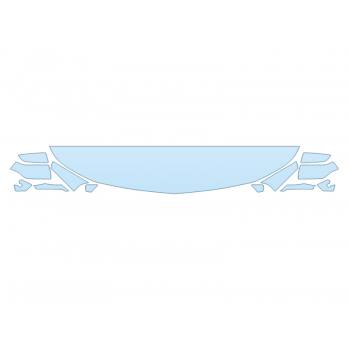 PAINT PROTECTION KIT - 2025 CHEVROLET TAHOE LT HOOD FENDERS MIRRORS 18 INCH WRAPPED EDGES - PRECUT PPF CLEAR BRA WRAP