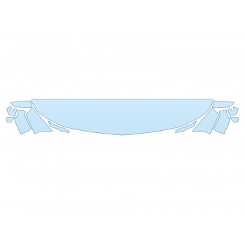 PAINT PROTECTION KIT - 2025 CHEVROLET TAHOE LT HOOD FENDERS MIRRORS 20 IN WRAPPED EDGES - PRECUT PPF CLEAR BRA WRAP