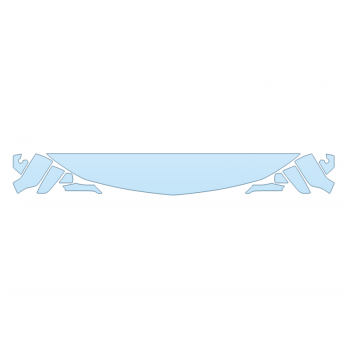 PAINT PROTECTION KIT - 2025 CHEVROLET TAHOE LT HM 12 INCH WRAPPED EDGES - PRECUT PPF CLEAR BRA WRAP