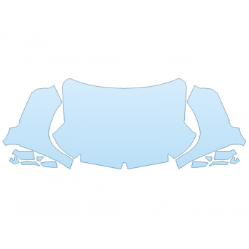 PAINT PROTECTION KIT - 2025 CHEVROLET TAHOE LT FULL HOOD FENDERS MIRRORS WRAPPED EDGES - PRECUT PPF CLEAR BRA WRAP