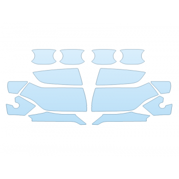 Precut PPF Kit – Clear Bra Paint Protection Film PAINT PROTECTION KIT - 2025 CHEVROLET TAHOE LT MIRRORS and DOOR CUPS - PRECUT PPF CLEAR BRA WRAP