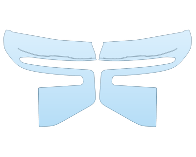 Precut PPF Kit – Clear Bra Paint Protection Film PAINT PROTECTION KIT - 2025 CHEVROLET TAHOE LT HEADLIGHTS - PRECUT PPF CLEAR BRA WRAP