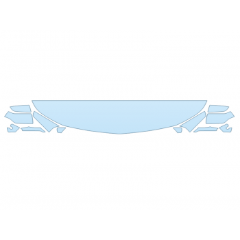 PAINT PROTECTION KIT - 2025 CHEVROLET TAHOE PREMIER HOOD FENDERS MIRRORS 18 INCH WRAPPED EDGES - PRECUT PPF CLEAR BRA WRAP