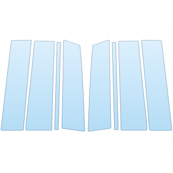 Precut PPF Kit – Clear Bra Paint Protection Film PAINT PROTECTION KIT - 2025 CHEVROLET TAHOE PREMIER PILLARS - PRECUT PPF CLEAR BRA WRAP