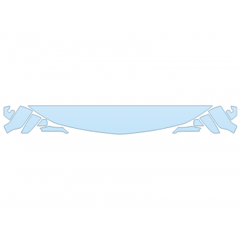 PAINT PROTECTION KIT - 2025 CHEVROLET TAHOE RST HM 12 INCH WRAPPED EDGES - PRECUT PPF CLEAR BRA WRAP