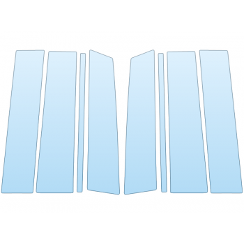 Precut PPF Kit – Clear Bra Paint Protection Film PAINT PROTECTION KIT - 2025 CHEVROLET TAHOE RST PILLARS - PRECUT PPF CLEAR BRA WRAP