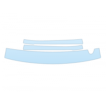 PAINT PROTECTION KIT - 2025 CHEVROLET TAHOE RST ROOF PILLARS - PRECUT PPF CLEAR BRA WRAP