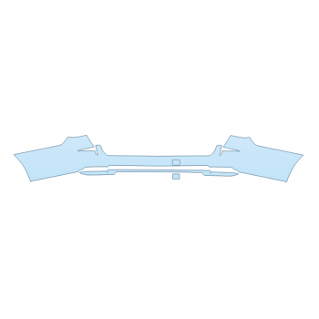 PAINT PROTECTION KIT - 2025 CHEVROLET TAHOE Z71 REAR BUMPER - PRECUT PPF CLEAR BRA WRAP