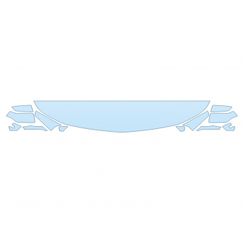 PAINT PROTECTION KIT - 2025 CHEVROLET TAHOE Z71 HOOD FENDERS MIRRORS 18 INCH WRAPPED EDGES - PRECUT PPF CLEAR BRA WRAP