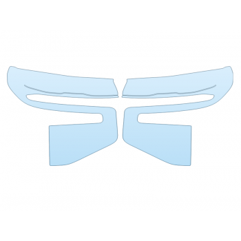 PAINT PROTECTION KIT - 2025 CHEVROLET TAHOE Z71 HEADLIGHTS - PRECUT PPF CLEAR BRA WRAP