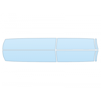 PAINT PROTECTION KIT - 2025 CHEVROLET TAHOE Z71 ROCKERS - PRECUT PPF CLEAR BRA WRAP