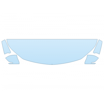PAINT PROTECTION KIT - 2025 CHEVROLET TRAVERSE RS HOOD FENDERS MIRRORS 20 IN WRAPPED EDGES - PRECUT PPF CLEAR BRA WRAP