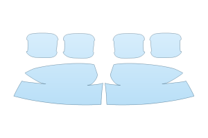 2027 FORD RANGER XL MIRRORS and DOOR CUPS