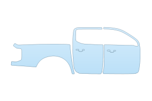 2027 FORD RANGER XL PASSENGER SIDE