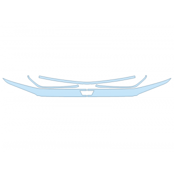 PAINT PROTECTION KIT - 2025 CHEVROLET TRAVERSE RS GRILL - PRECUT PPF CLEAR BRA WRAP