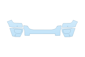 2027 FORD RANGER LARIAT BUMPER - (PRECUT PPF KIT)