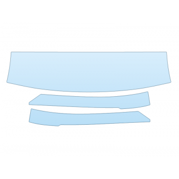 PAINT PROTECTION KIT - 2025 CHEVROLET TRAVERSE Z71 ROOF PILLARS - PRECUT PPF CLEAR BRA WRAP
