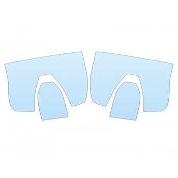 PAINT PROTECTION KIT - 2025 FORD RANGER XLT TAIL LIGHTS - PRECUT PPF CLEAR BRA WRAP