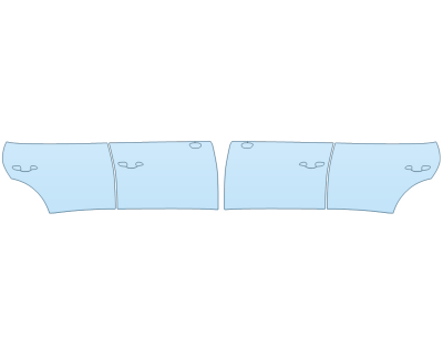 PAINT PROTECTION KIT - 2025 GENESIS GV80 2,5T I4 FULL DOORS - PRECUT PPF CLEAR BRA WRAP