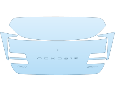 PAINT PROTECTION KIT - 2025 GENESIS GV80 2,5T I4 HATCH W BADGES - PRECUT PPF CLEAR BRA WRAP