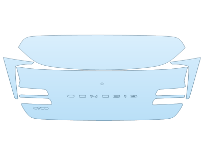 PAINT PROTECTION KIT - 2025 GENESIS GV80 3.5T V6 FULL HATCH W BADGES - PRECUT PPF CLEAR BRA WRAP