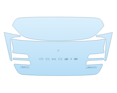 PAINT PROTECTION KIT - 2025 GENESIS GV80 3.5T V6 HATCH W BADGES - PRECUT PPF CLEAR BRA WRAP