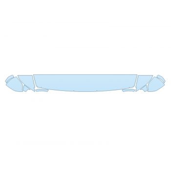 PAINT PROTECTION KIT - 2025 GENESIS GV80 COUPE 3.5T HOOD FENDERS MIRRORS 12 INCH WRAPPED EDGES - PRECUT PPF CLEAR BRA WRAP